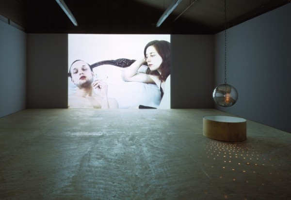 Elodie Pong, Smoke, 2003, exhibition view