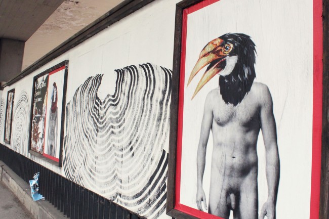 Cheap, street poster art festival: Vinz Feel Free. Foto: Alessandra Bincoletto