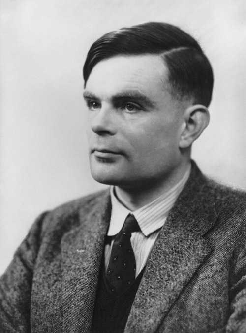 Alan Turing © National Portrait Gallery, London 1951, Elliot & Fry 