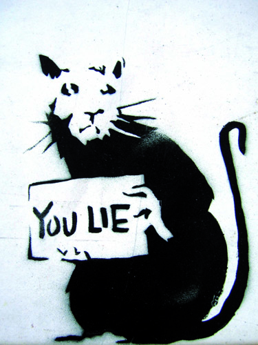 Bansky, Rat/You lie