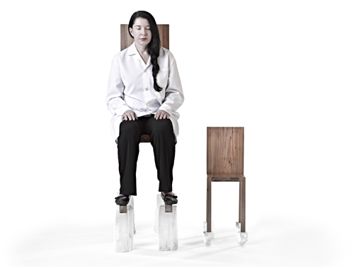 The Abramovic Method: chair for man and his spirit, 2012