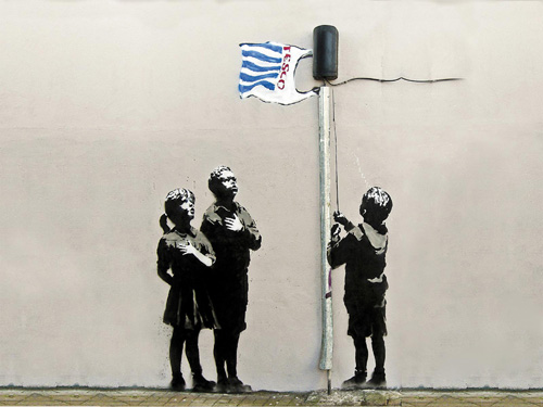 Bansky, Very little helps