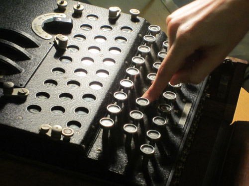 Macchina Enigma© Museo Nazionale della Scienza e della Tecnologia