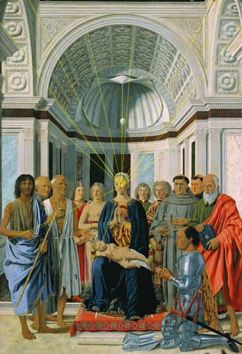 Piero della Francesca, Altare di Montefeltro, olio su tavola, 1465