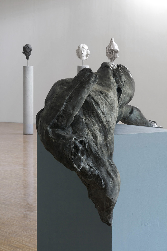 3. Nicola Samorì, Viergenoire, 2014, tecnica mista, 225x67x36 cm