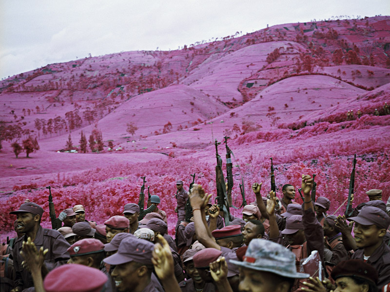 Richard Mosse, La Vie en Rose, 2010, digital c-print. Courtesy Collezione private, Barcellona © Richard Mosse, Courtesy dell’artista e Jack Shainman Gallery, New York