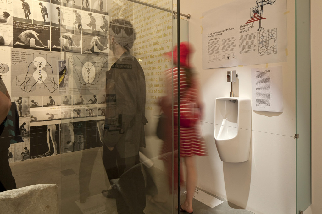 Padiglione Centrale. Elements of Architecture, toilet. 14.Mostra Internazionale di Architettura, Fundamentals, la Biennale di Venezia. Photo By Francesco Galli. Courtesy la Biennale di Venezia