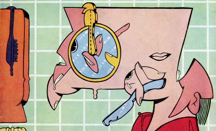 Dall’archivio di D’ARS: “reperti arteologici”#3: Valerio Adami 1965