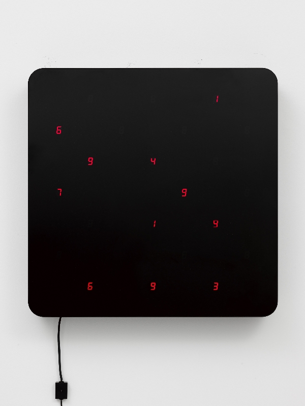 Life (Ku) No. 4, 2014. © Tatsuo Miyajima. Courtesy Lisson Gallery. Foto: Jack Hems