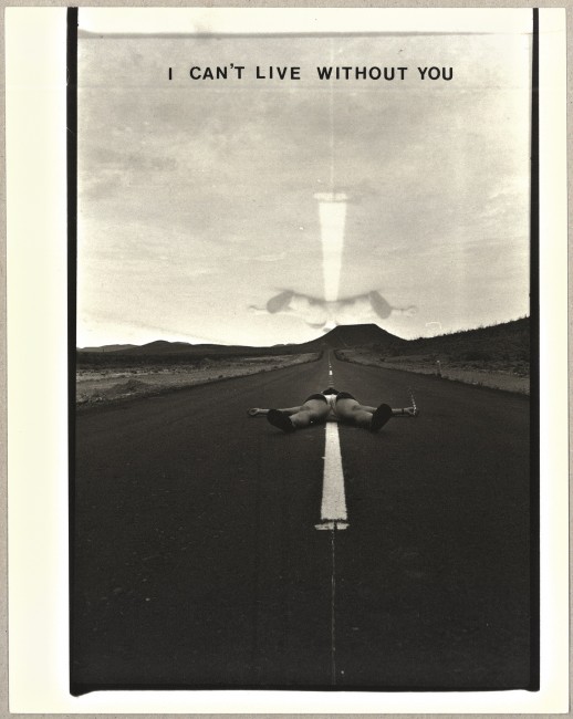 I can´t live without you, 1983. Gelatin Silver Print. 25,3 x 20,1 cm © Barbara Hammer. Courtesy of Barbara Hammer and KOW Berlin