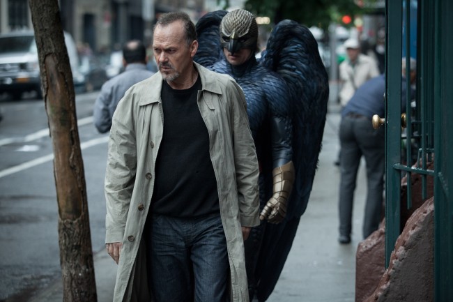 Michael Keaton as “Riggan” in BIRDMAN.