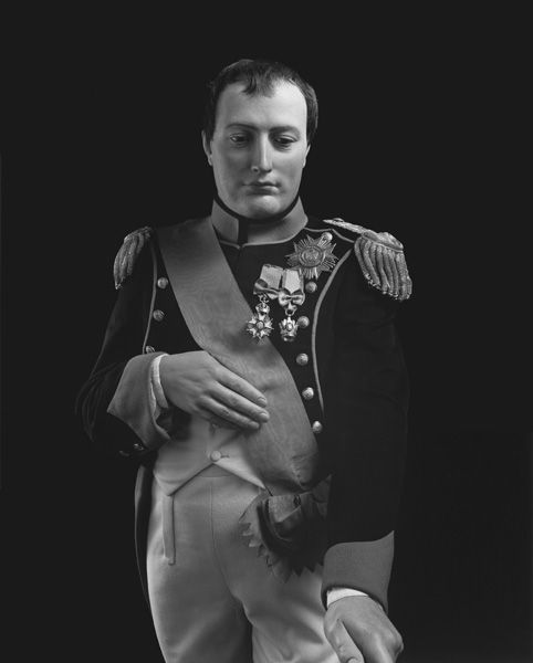 Hiroshi Sugimoto - Napoleone Bonaparte, 1999 stampa ai sali d’argento, 93,7x74,9 cm courtesy l’artista 