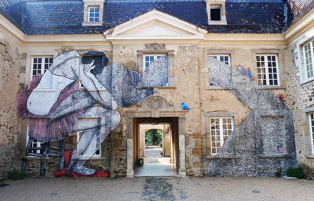 Ella e Pitr, Château de Goutelas, Francia, 2013