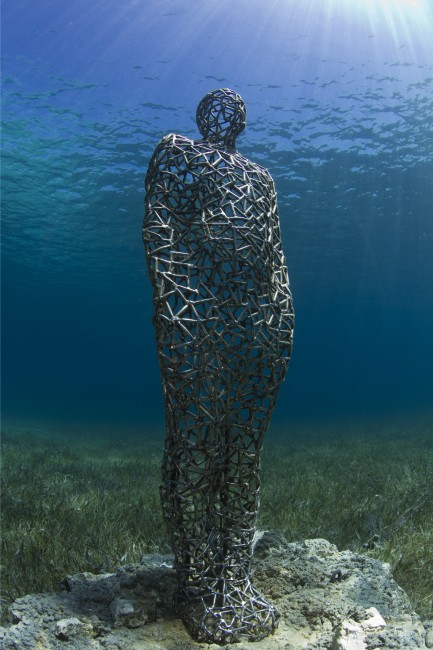 Vein Man, 2013. MUSA Collection, Punta Nizuc, Mexico. Foto: Jason deCaires Taylor