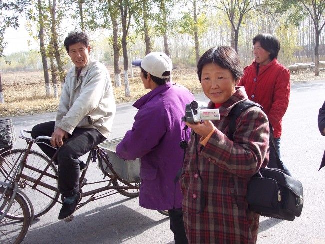 ,Beijing village filmmaker SHAO Yuzhen, 2005