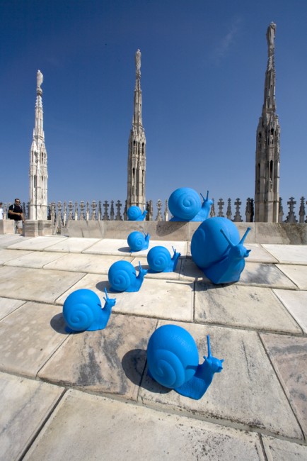 Cracking Art Group, Duomo, Milano, 2012