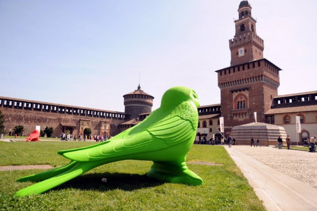 Cracking Art Group, Castello Sforzesco, Milano, 2014