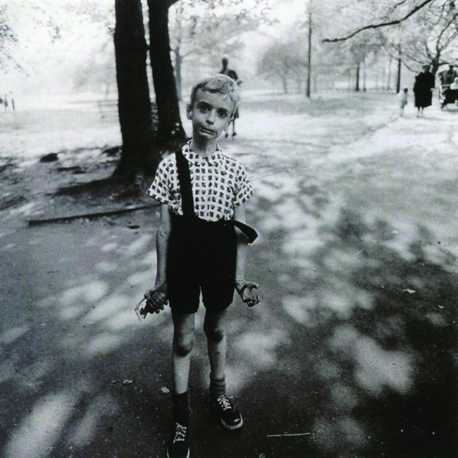 Diane Arbus, Child with toy hand grenade in Central Park, New York City, 1962 © Estate of Diane Arbus 