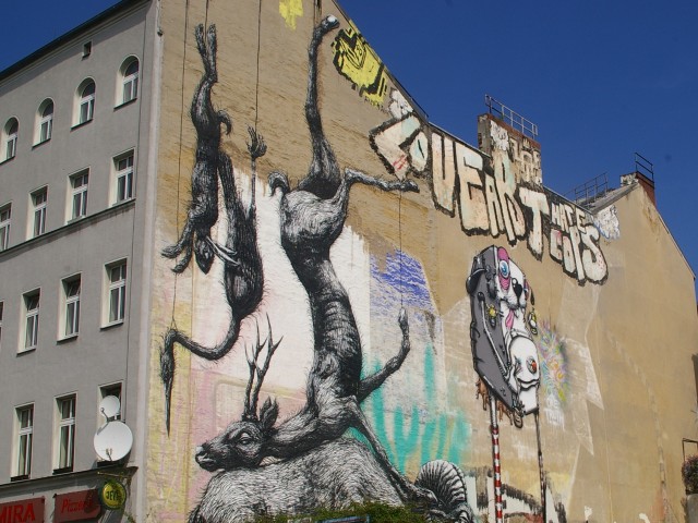 Roa, One truth, 1UP, photo by Rae Allen