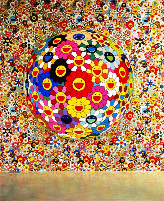 Takashi Murakami, Flowerball, (3D), 2002