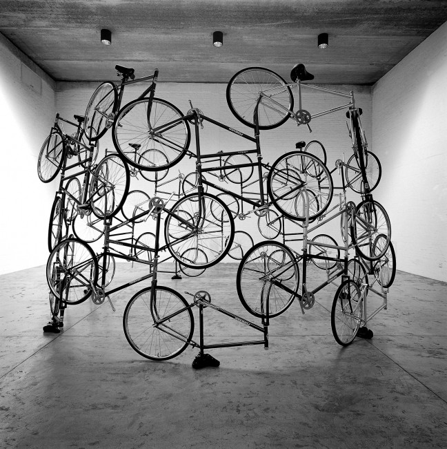 Ai Weiwei,  Forever Bicycles, 2003