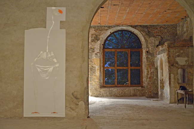 Atelier dell'Errore, Giulia, Ancora senza nome, 2014, tecnica mista su carta. Courtesy Atelier dell’Errore