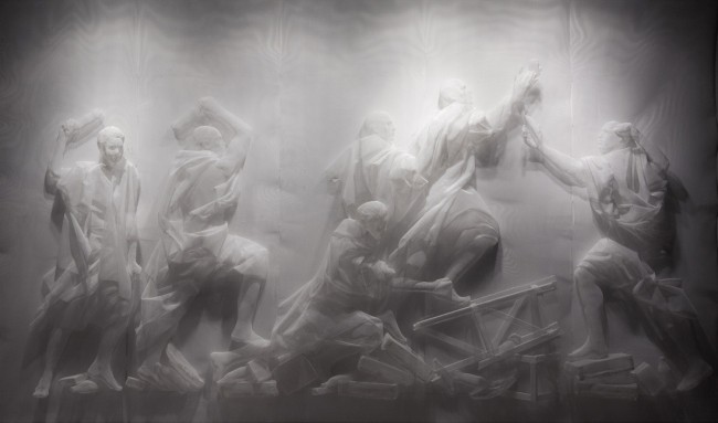 Recycle Group. Battle, 2015, 300x500cm. Photo credit Andrey Losev