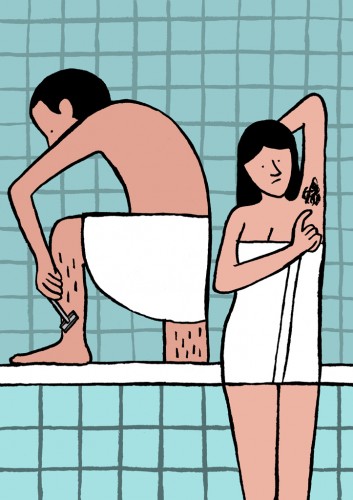 Jean Jullien, BATHROOM