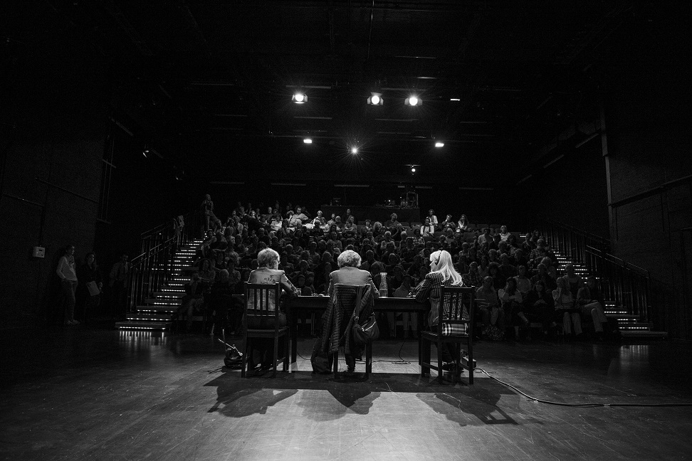 Internationales Literaturfestival. Lecture © Ali Ghandtschi