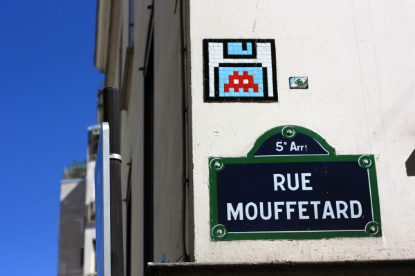 Space Invader, photo by Aurélien Michaud