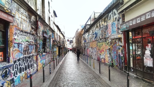 Rue Dénoyez a Belleville, photo by @DrGarcia. Immagine con licenza Creative Commons BY-SA 2.0 