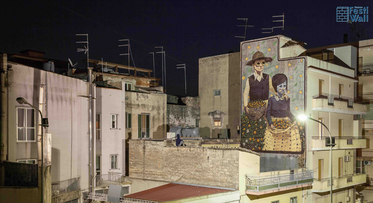 Street art a Ragusa per FestiWall