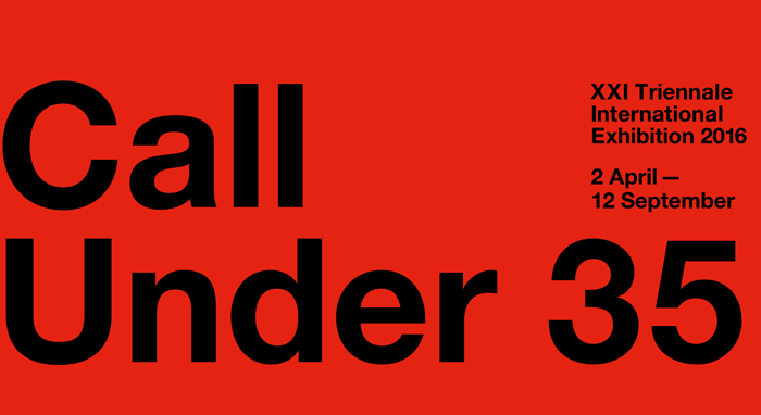 XXI Triennale: Call per giovani professionisti under 35