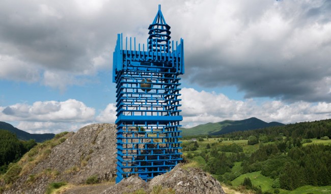 Horizons 2015. Collectif Time Maker's - Jean Combes, Gabriel Emard e Nicolas Vinadelle, J'ai rêvé d'un château_Roche Vendeix (La Bourboule)