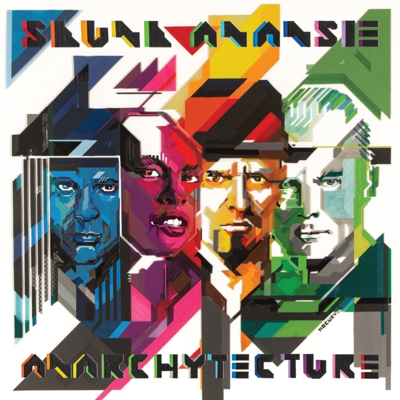 Cover di "Anarchytecture" (2016) degli Skunk Anansie, realizzata da No Curves