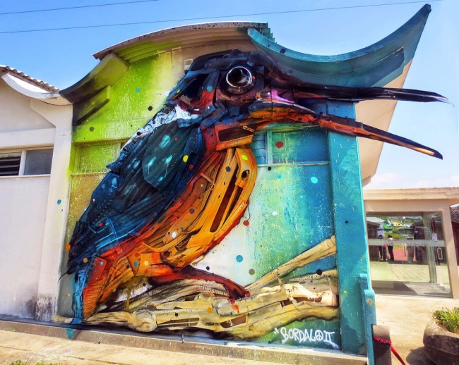 Bordalo II, courtesy Forgotten