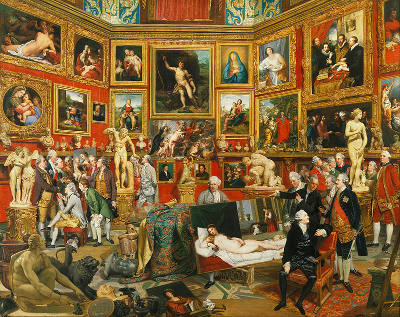 Johann Zoffany, Tribuna of the Uffizi, 1772–78, Royal Collection, Windsor Castle