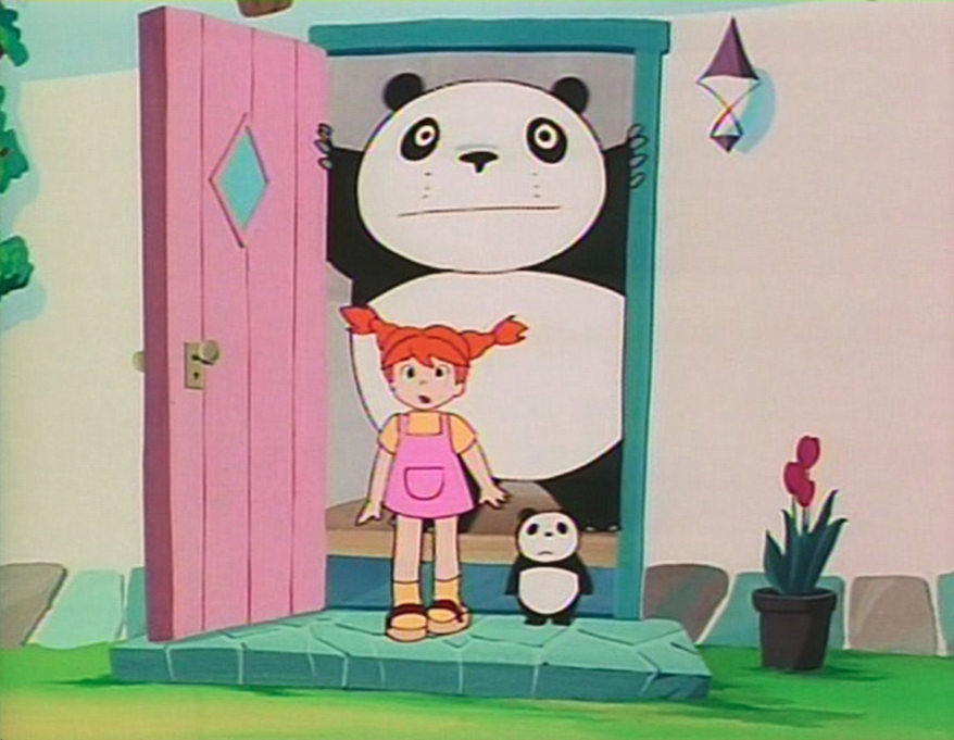 scena tratta da Panda! Go, panda!, Tokyo Movie Shinsha, 1972