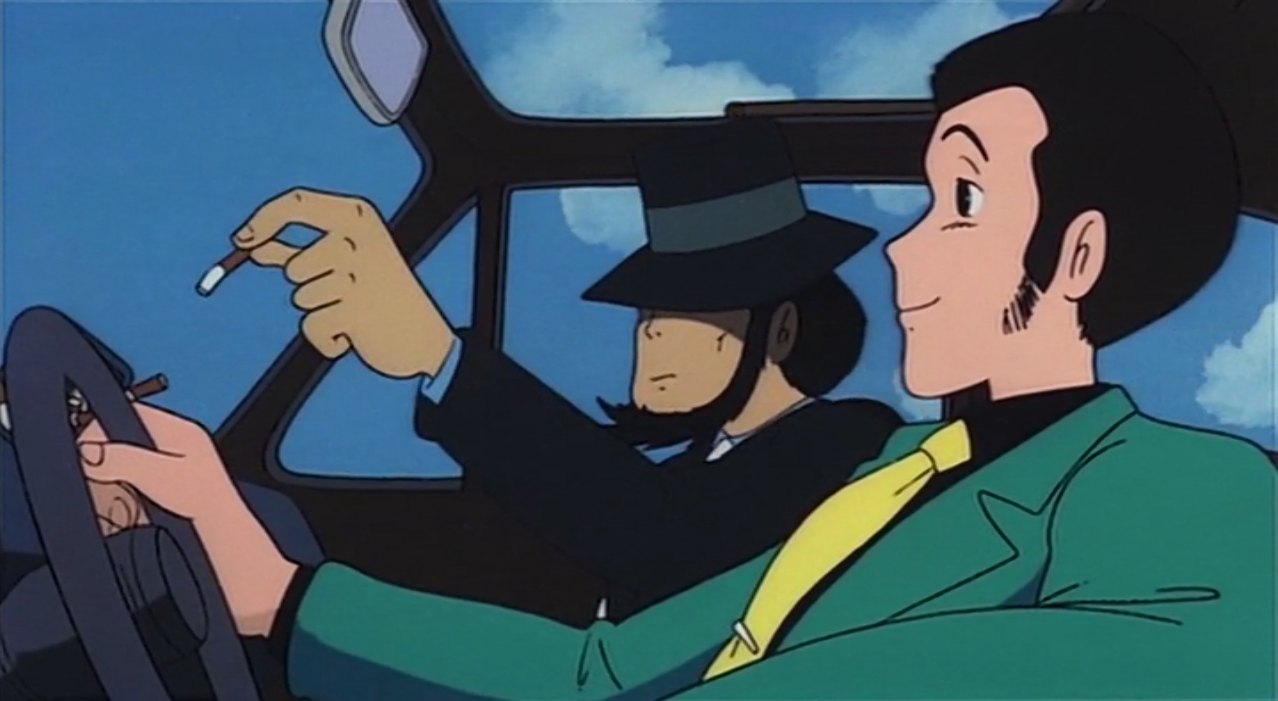 scena tratta da Lupin III Il castello di Cagliostro, Tokyo Movie Shinsha, 1979