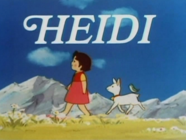 scena tratta da Heidi, Zuiyo Eizo, 1974