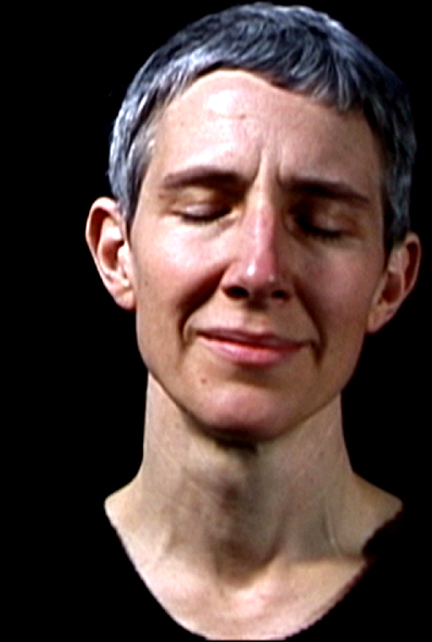 mostra Moving Tales, Bill Viola, Remembrance, 2001 video, 49x38x6 cm still from video 