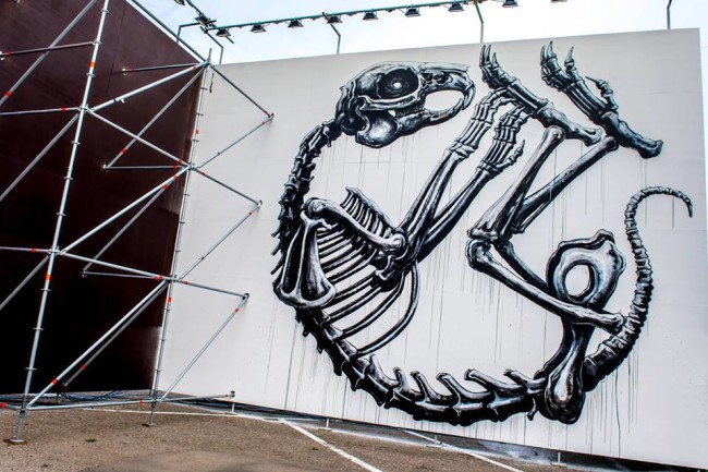 Roa, Street Music Art. Courtesy Street Music Art