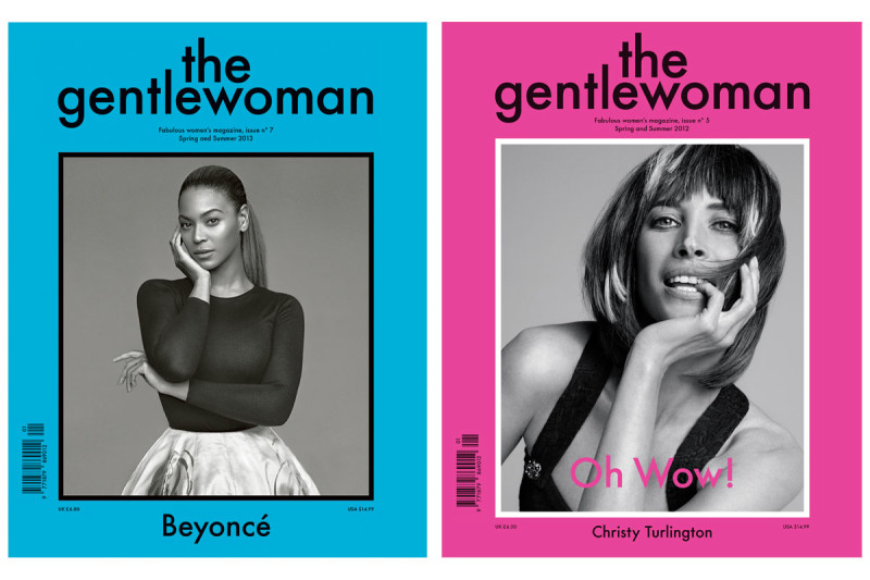 © Courtesy of The Gentlewoman SS2013, Beyoncéph. by AlasdairMcLellan e SS 2012, Christy Turlingtonph. byInez and Vinood