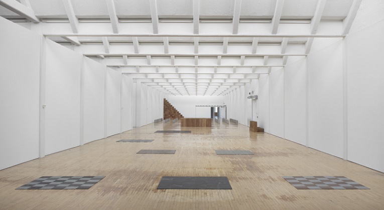 Carl Andre. Sculpture as place