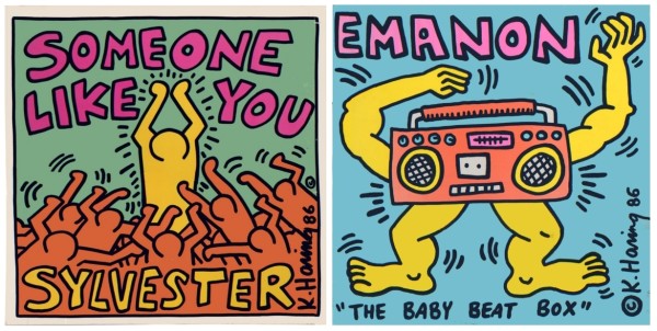  Keith Haring, Sylvester, Someone Like You (Warner Bros. Records, 1986); Emanon, The Baby Beat Box (Pow Wow Records, 1986)