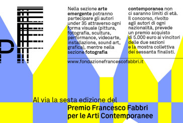 Premio Francesco Fabbri per le Arti Contemporanee 2017