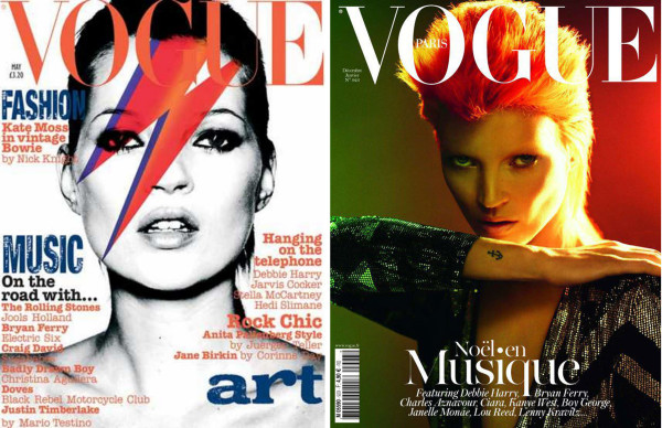 Copertine Vogue UK e Vogue Paris – ph. Nick Knight