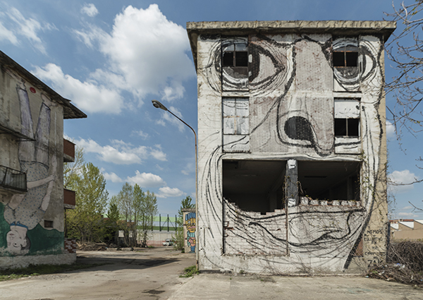 La fabbrica della street Art: un libro sul castello di Zak
